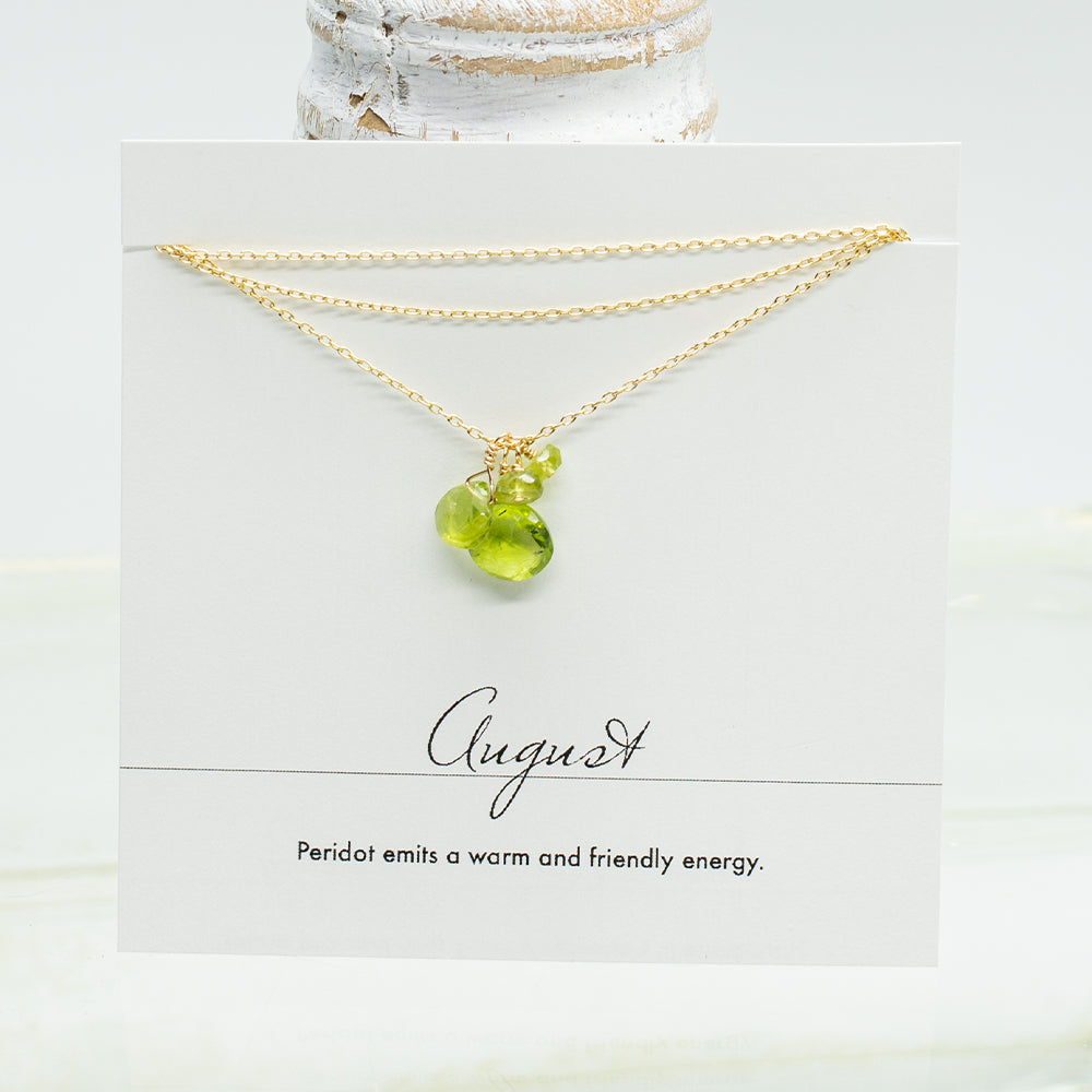 August birthstone jewelry clearance