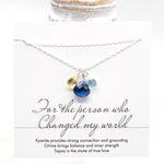 For The Person Who Changed My World Necklace