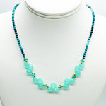 Chalcedony & Chrysocolla Necklace