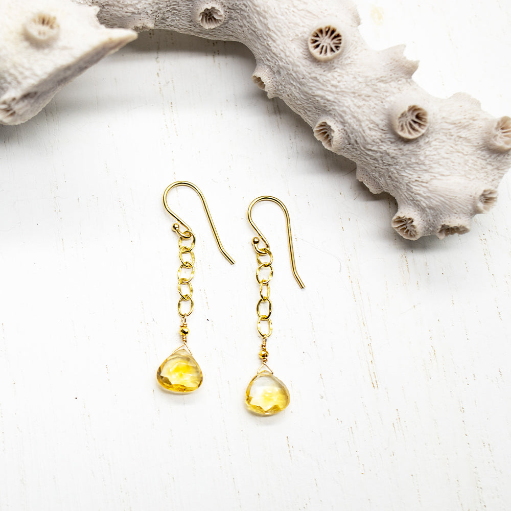 Citrine Regal Earrings