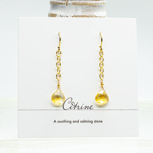 Citrine Regal Earrings