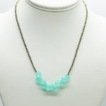 Chalcedony Cluster Necklace