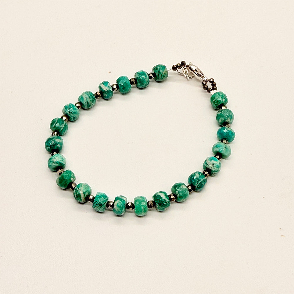 Amazonite Simple Bracelet