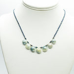 Silverite Quarter Ruffle Necklace