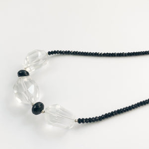 Quartz & Spinel Claudina Necklace
