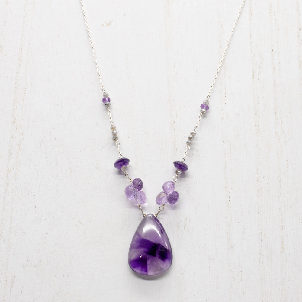 Amethyst Pendant Necklace