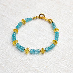 Apatite & Citrine Iris Bracelet