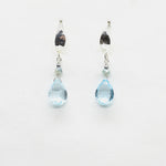 Aquamarine Monarch Earrings