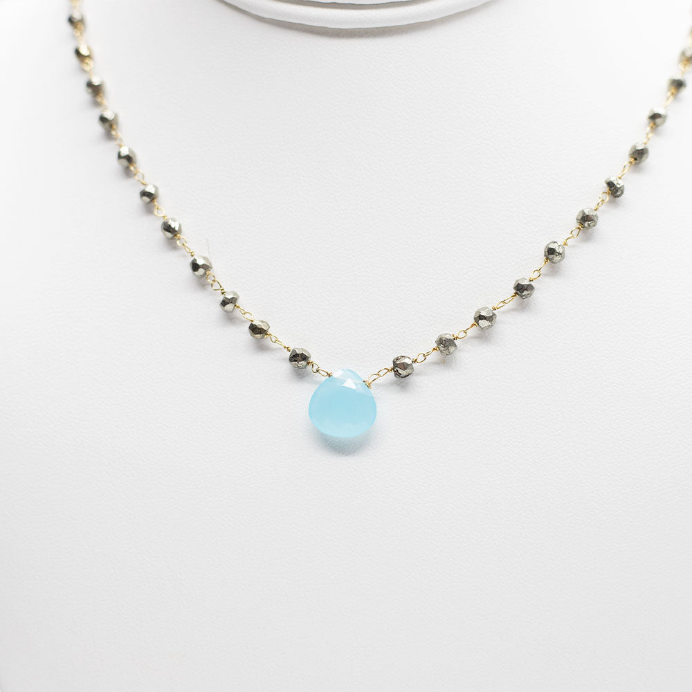 Chalcedony Waterfall Necklace