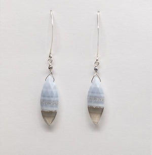 
                
                    Load image into Gallery viewer, Boulder Opal Droplet Earrings
                
            