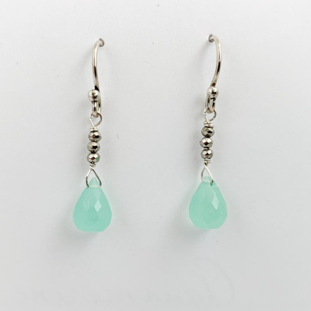 Chalcedony earrings