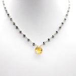 Citrine Waterfall Necklace