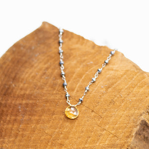 Citrine Waterfall Necklace