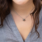 Labradorite & Labradorite Waterfall Necklace