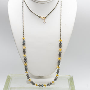 Labradorite & Citrine Zen Necklace