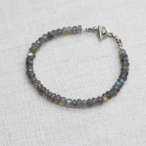 Labradorite Iris Bracelet