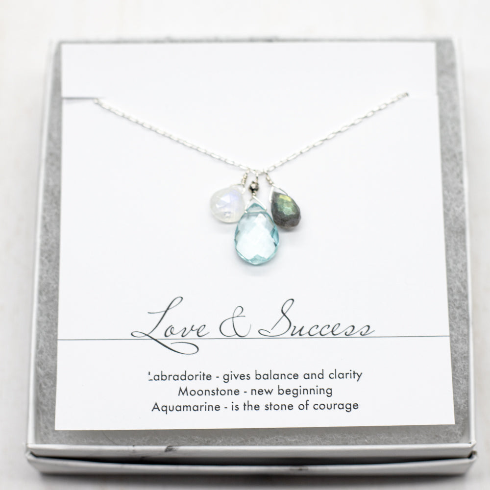 
                
                    Load image into Gallery viewer, Love &amp;amp; Success Necklace
                
            