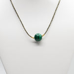 Malachite Luna Necklace