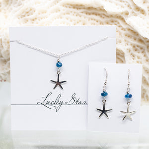 Starfish Apatite Nautical Set