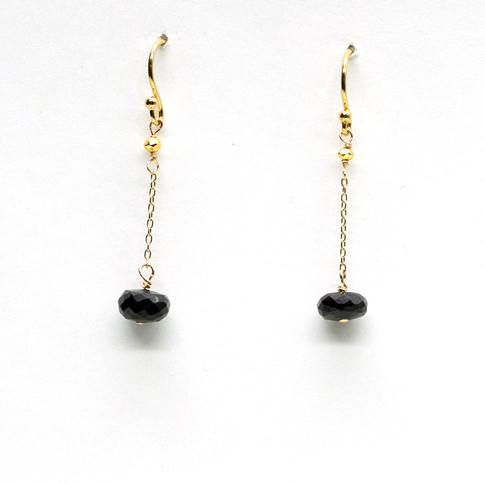 Spinel Simple Earrings