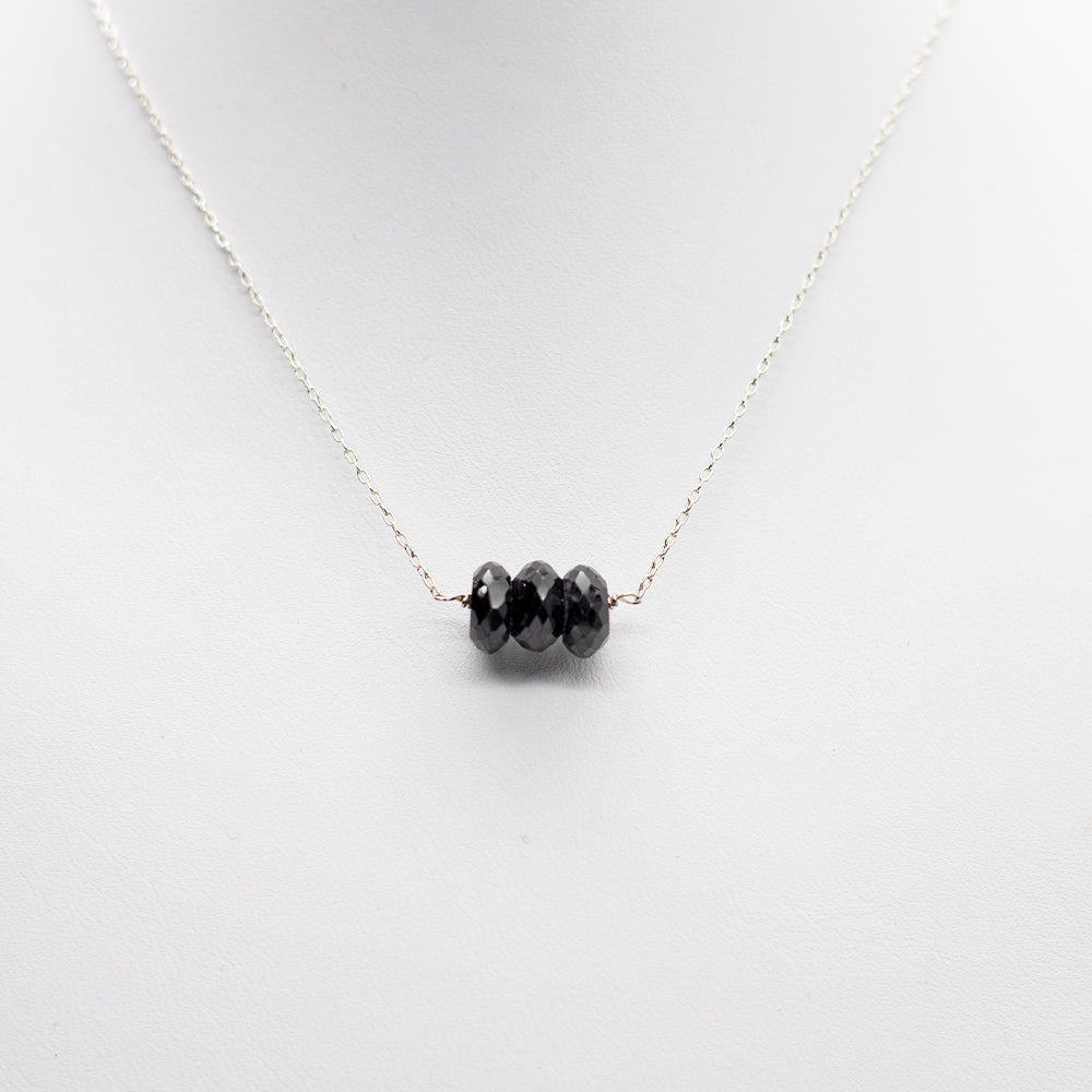 
                
                    Load image into Gallery viewer, Spinel Trio Necklace
                
            