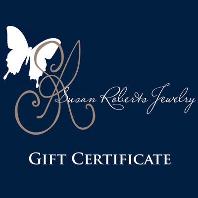 Susan Roberts Jewelry gift certificate