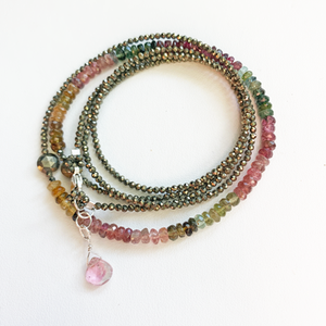 Tourmaline Zen Necklace