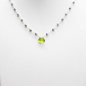 
                
                    Load image into Gallery viewer, Peridot Waterfall Necklace
                
            