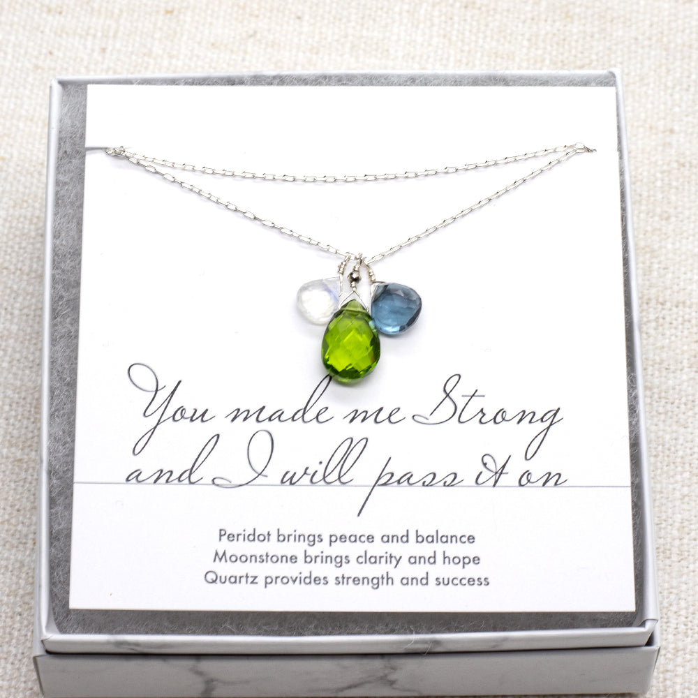 You Made Me Strong Necklace