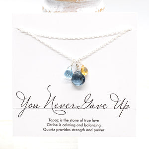 You Never Gave Up Necklace