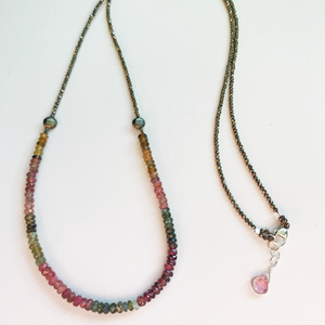 Tourmaline Zen Necklace